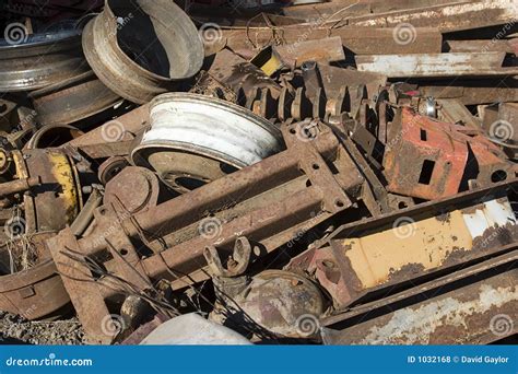 parts stock photo image  salvage steel dirty