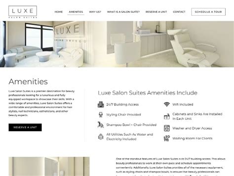 luxe salon suites marketing success