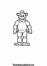 Freddy Five Nights Coloring Pages Fazbear Inspired Entitlementtrap Freddys 2692 1924 Published May sketch template