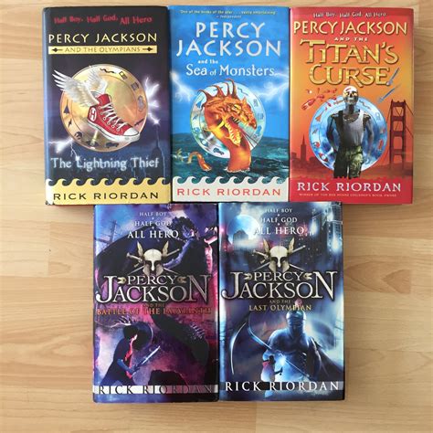 percy jackson book series  riordan verse reading order