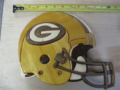 intarsia football helmets  luvlearn  lumberjockscom