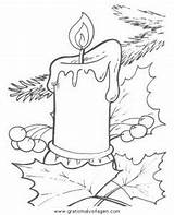 Ausmalen Kerze Kerzen Natale Candele Ausdrucken Coloriage Colorare Vorlagen Ausmalbilder Disegno Candles Colorier Malvorlagen Scuola sketch template