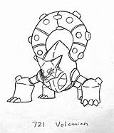 Volcanion Pokemon Hoopa Coloriage Th08 sketch template