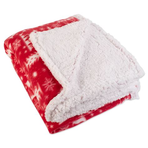 jm home fashions reindeer polyester woven throws red walmartcom