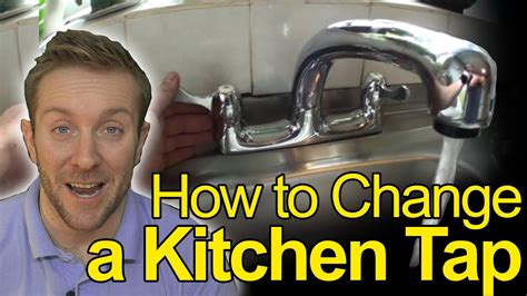 How To Change a Kitchen Tap - Plumbing Tips - YouTube