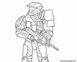 Coloring Halo Pages Printable sketch template