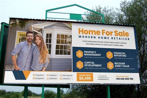 real estate billboard ad  examples format sample examples