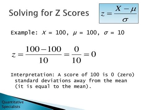 solve   interpret  scores introductory statistics