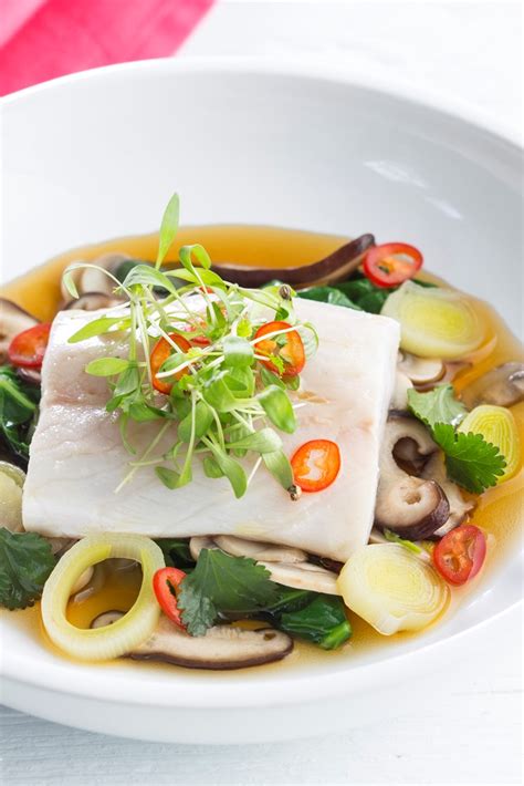 Sea Bass In Chinese Steamed Sea Bass With Ginger And Chinese