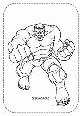 Colorir Hulk Trouxemos Imprima Vocês Hoje sketch template