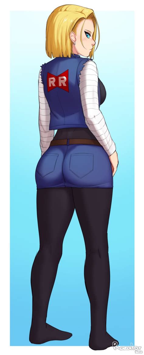android 18 by razalor dragon ball know your meme