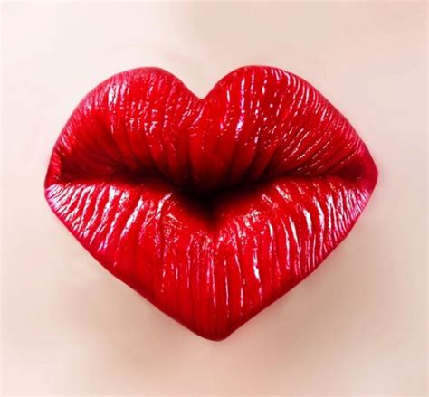 heart shaped lips ~lips~ pinterest heart shapes and lips