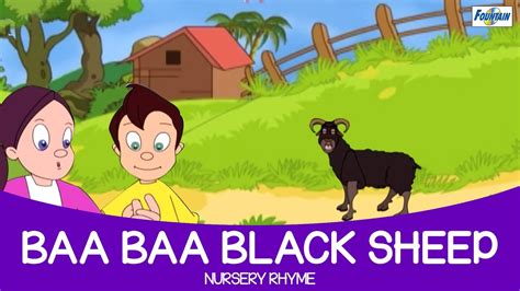 baa baa black sheep nursery rhyme full song fountain kids youtube