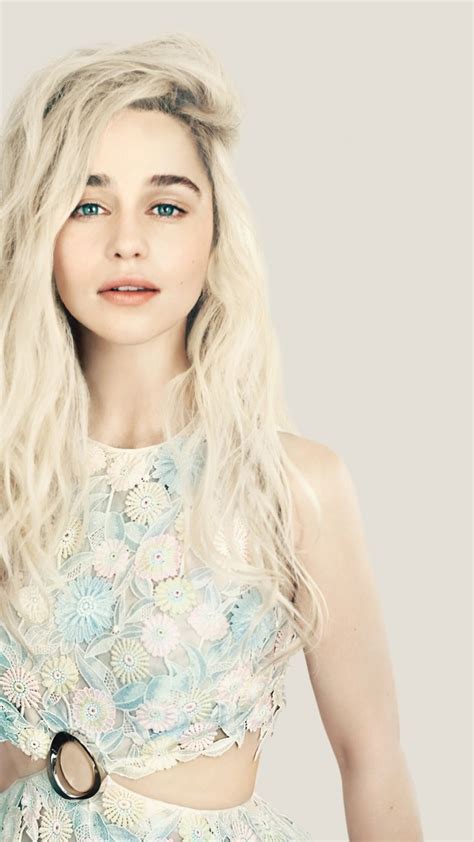 Wallpaper Emilia Clarke Most Popular Celebs Actress