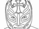Coloring Rey Pages Mysterio Mask Getcolorings sketch template