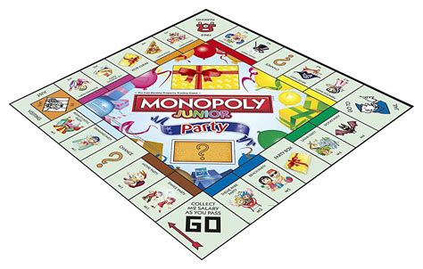 monopoly junior party edition board game board games messiah