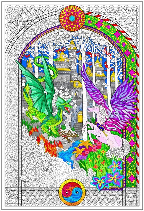 gorgeous giant coloring page  adults coloring pages coloring
