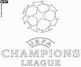 Uefa Kleurplaat Malvorlagen Championsleague Loghi Kleurplaten sketch template