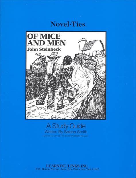 mice  men  ties study guide learning links