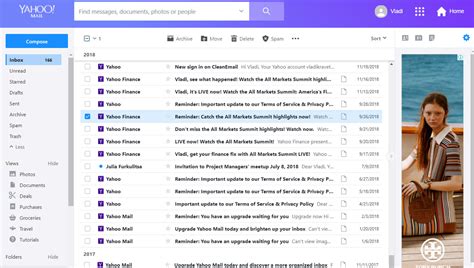 accessing  yahoo email account