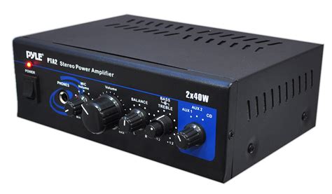 amazoncom pyle home pta mini    watt stereo power amplifier home audio theater