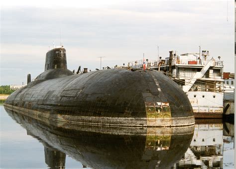 File Russian Typhoon Class Submarine  Wikimedia Commons