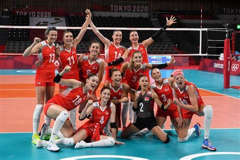 Turkish Women S Volleyball Team Reach Quarters For First Time In