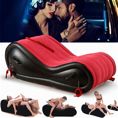 modern inflatable air sofa for adult couple love game chair with 4