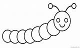 Caterpillar Coloring Pages Coloring4free Toddlers Related Posts sketch template