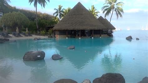 tour of the intercontinental resort in tahiti youtube