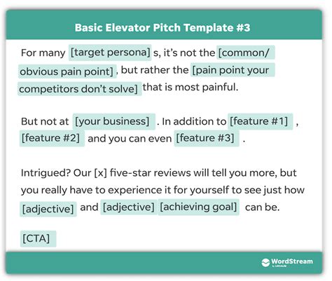 elevator pitch examples  students vrogueco