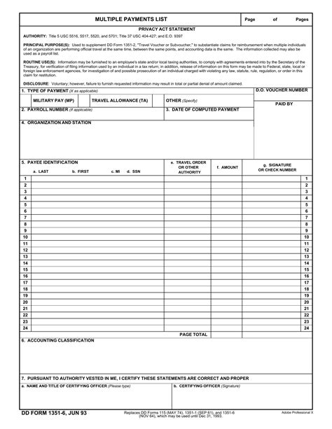 dd form 1351 6 ≡ fill out printable pdf forms online