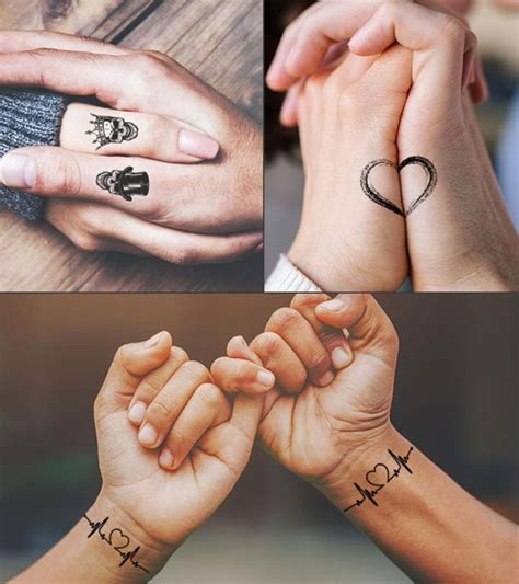 60 Best Matching And Unique Tattoos For Couples Finger Tattoos For