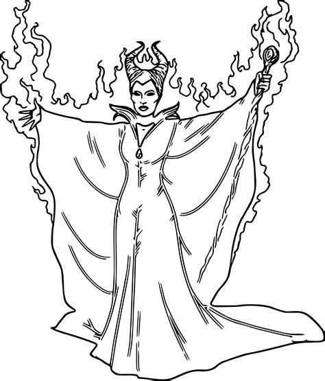 maleficent coloring pages books    printable