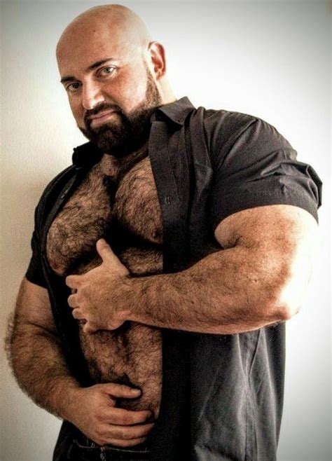 pin by gagabowie on bear muscle bear men hairy chested men daddy bear