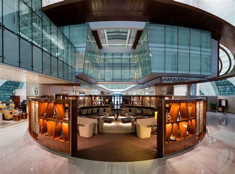 emirates business lounge refurbishment  dubai international airport