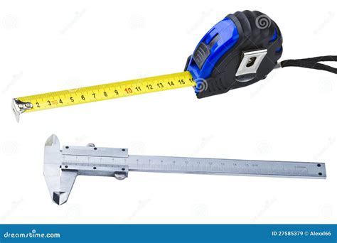 het meten van hulpmiddelen stock afbeelding image  band