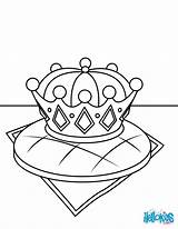 Cake Crown Coloring Kings Pages Lucky Hellokids Print Color Online sketch template