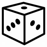 Dice Icon Gaming Coloring Pages Iconset Ios Icons Icons8 Cube Template Library  sketch template