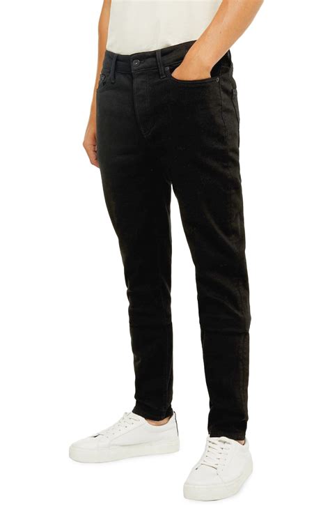 men s topman skinny jeans size 30 x 32 black the fashionisto