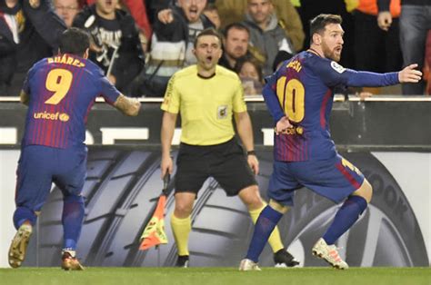 Lionel Messi Barcelona Fume After Being Denied Clear Goal By Officials
