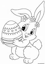 Paques Oeuf Archivioclerici Lapin Coloriages sketch template