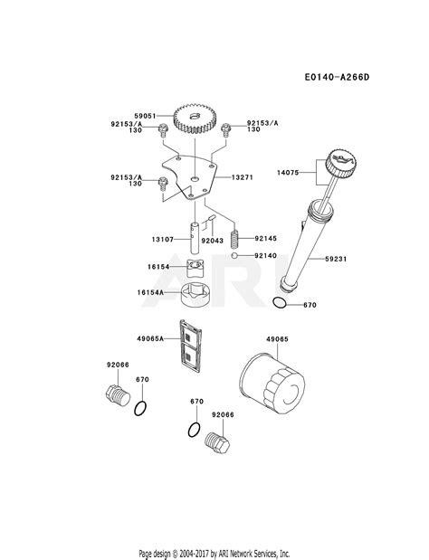 kawasaki fhv   stroke engine fhv parts diagram  lubrication equipment