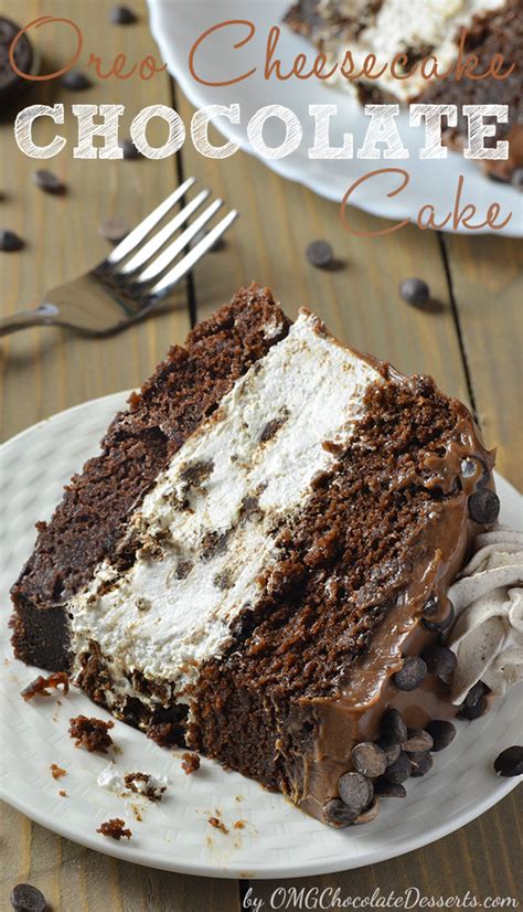 Oreo Cheesecake Chocolate Cake Sweetfoodiest