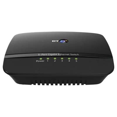 buy bt  port gigabit ethernet switch   modems routers hubs range tesco