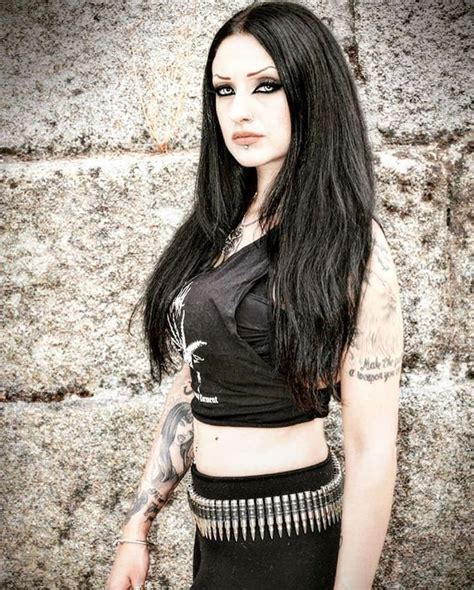 Black Metal Girl Black Metal Woman Blackmetalgirl