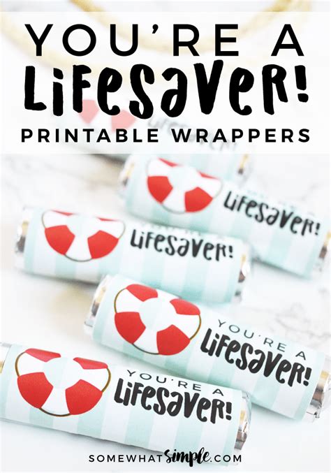 youre  lifesaver printables  simple printables