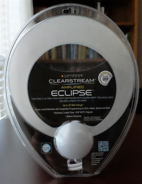 clearstream eclipse hdtv amplified indoor antenna review  gadgeteer