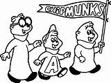 Alvin Chipmunks Wecoloringpage sketch template