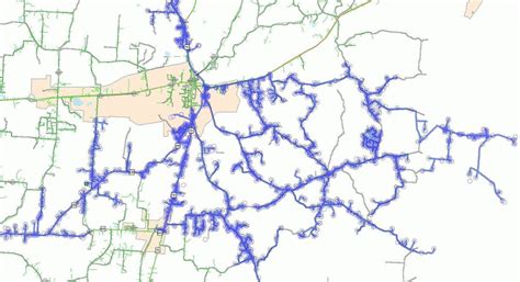 chickasaw electric power outage map topographic map